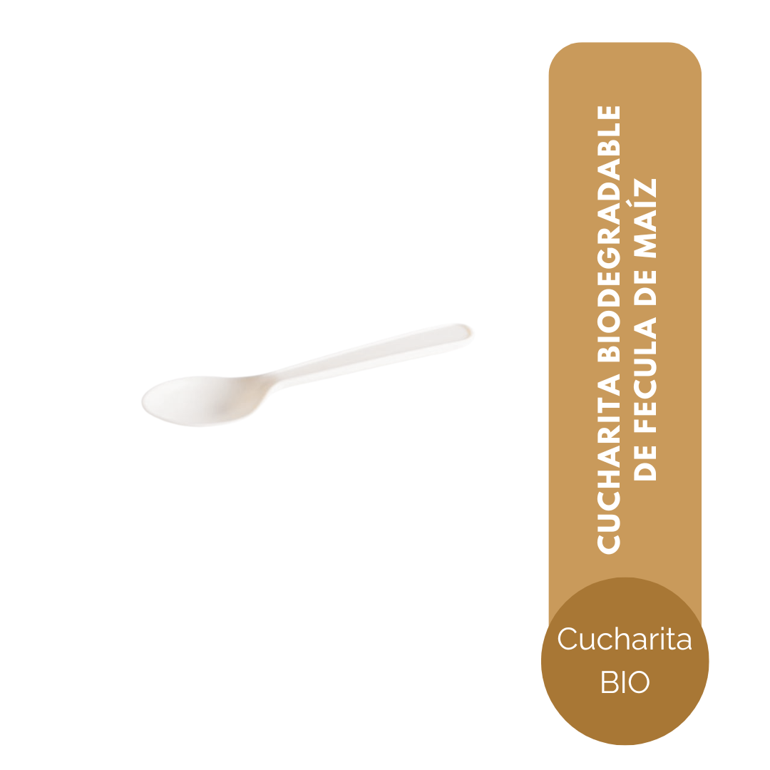 CUCHARITA BIO DE FÉCULA DE MAÍZ 12 CM