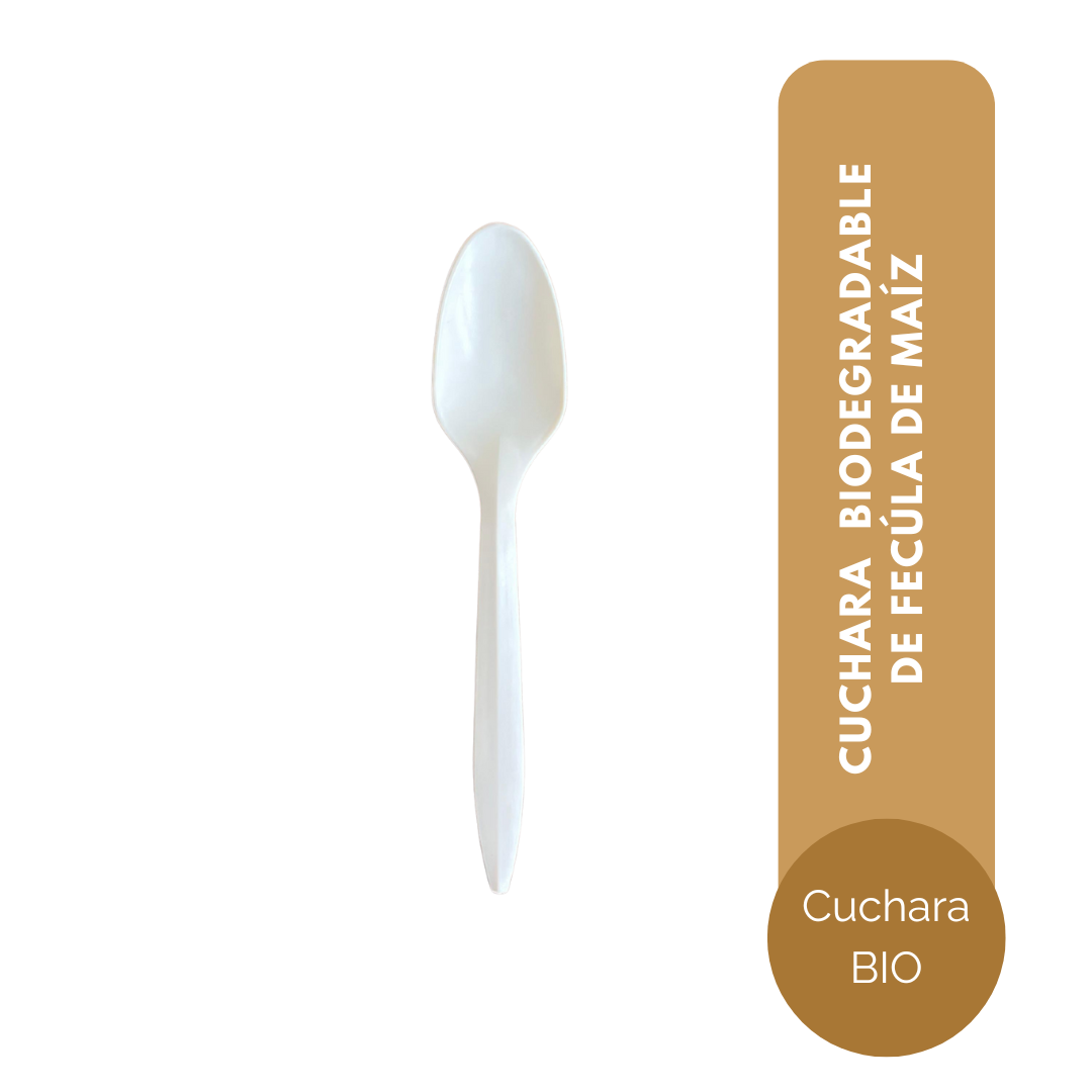 CUCHARA BIO DE FÉCULA DE MAÍZ 15 CM