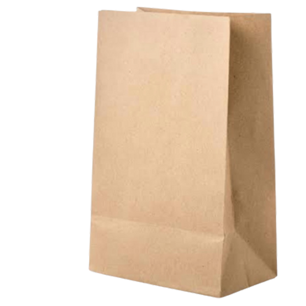 BOLSA KRAFT NATURAL SIN ASA #30 BBK004 DE 36x27.5x16 (85GR)